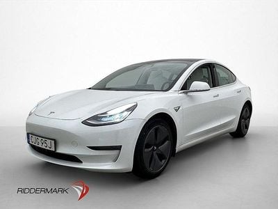Begagnad Tesla Model 3 Long Range AWD 366 kW (498 HK) 2019 Vit Sedan