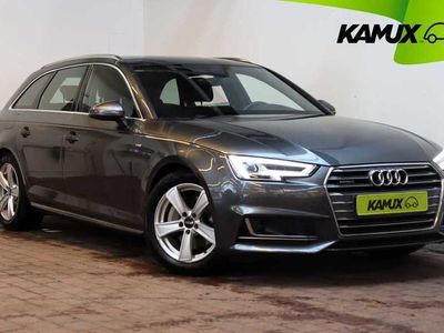 begagnad Audi A4 Quattro Avant 2.0 TDI S-line Värmare Drag 190hp 2018, Kombi