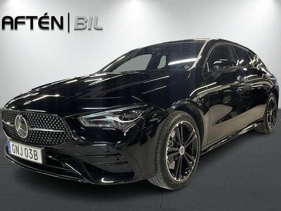 Begagnad Mercedes CLA250 Shooting Brake AMG line 218 HK (160 kW) 2025 Night black Kombi