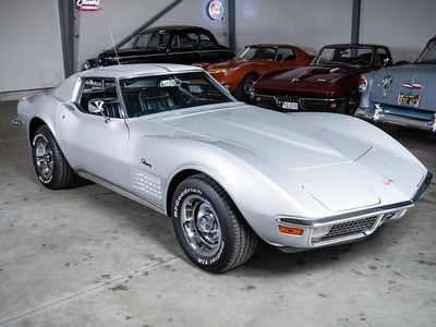 Begagnad Chevrolet Corvette Stingray 305 HK (224 kW) 1970 Silver Sportkupé