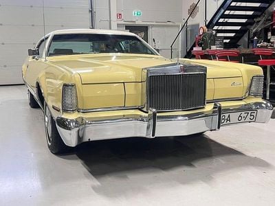 Gul Begagnad 1973 Lincoln Continental Sportkupé | 149 000 kr