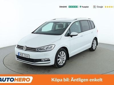Begagnad VW Touran 112 HK (82 kW) 2015 Vit Minibuss