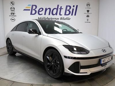 Begagnad Hyundai Ioniq 6 Advanced 239 kW (325 HK) 2023 Gravity gold matt Sedan