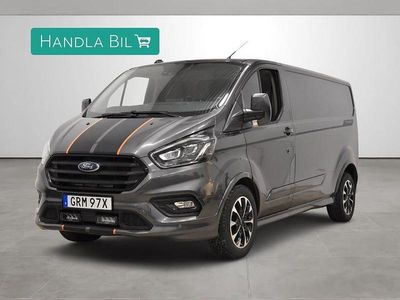 Grå Begagnad 2021 Ford Transit Custom Sport Van | 389 900 kr (Dyr)