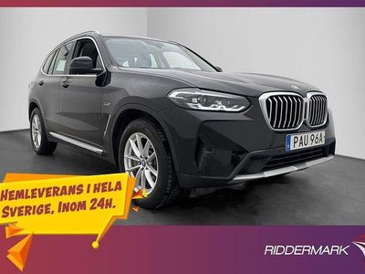 Svart Begagnad 2022 BMW X3 SUV | 394 800 kr