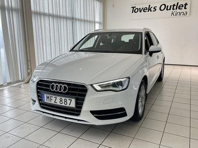 Vit Begagnad 2016 Audi A3 Sportback Halvkombi | 119 900 kr (Marknadspris)
