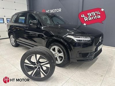 Svart Begagnad 2020 Volvo XC90 R-Design SUV | 489 400 kr (Marknadspris)