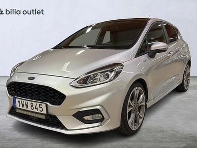 Grå Begagnad 2017 Ford Fiesta ST-Line Halvkombi | 149 900 kr