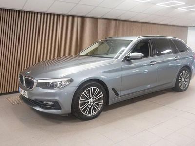 Blå Begagnad 2017 BMW 520 Sport Line Kombi | 239 700 kr (Lite dyr)