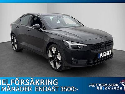 Svart Begagnad 2023 Polestar 2 Long Range Dual motor Halvkombi | 379 900 kr (Lite dyr)