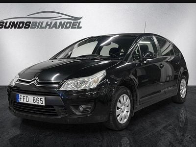 Begagnad Citroën C4 109 HK (80 kW) 2008 Svart Halvkombi