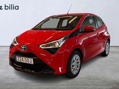 begagnad Toyota Aygo 1.0 VVT-i 5-dörrar 1.0 VVT-i X-PLAY Backkamera 2020 Röd