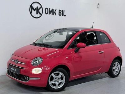 Röd Begagnad 2018 Fiat 500 Lounge Halvkombi | 84 900 kr (Marknadspris)