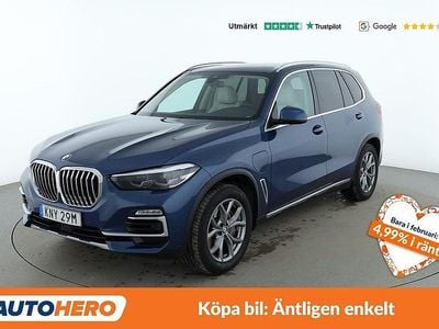 Blå Begagnad 2019 BMW X5 iPerformance SUV | 447 000 kr