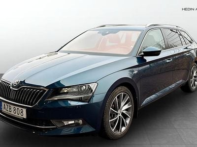 Blå Begagnad 2016 Skoda Superb LAURIN & KLEMENT Kombi | 264 900 kr