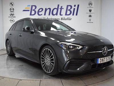 Grå Begagnad 2022 Mercedes C220 AMG line Kombi | 374 500 kr (Lite dyr)