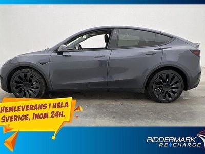 Begagnad Tesla Model Y Long Range AWD 378 kW (514 HK) 2023 Grå SUV