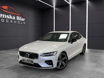 Begagnad Volvo S60 R-Design 250 HK (183 kW) 2019 Vit (crystal white pearl) Sedan