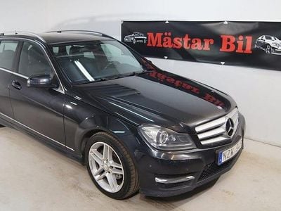Svart Begagnad 2013 Mercedes C220 Avantgarde Kombi | 39 900 kr