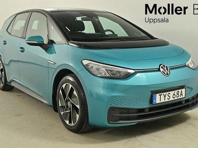 Makena turqois/black (stä Begagnad 2021 VW ID.3 Pro Performance Halvkombi | 209 900 kr (Bra pris)