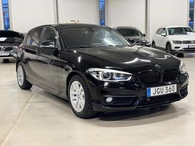 Begagnad BMW 116 Advantage 116 HK (85 kW) 2015 Svart Halvkombi