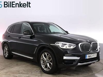 Svart Begagnad 2020 BMW X3 Sport Line SUV | 259 900 kr