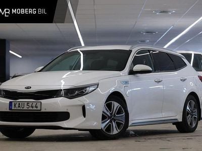 Begagnad Kia Optima Comfort 205 HK (150 kW) 2018 Vit Kombi