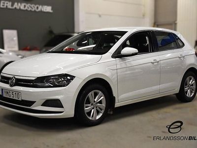 Vit Begagnad 2018 VW Polo Halvkombi | 114 900 kr (Marknadspris)