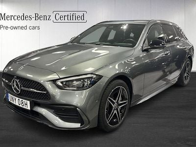 Grå Begagnad 2025 Mercedes C300 AMG line Kombi | 519 000 kr