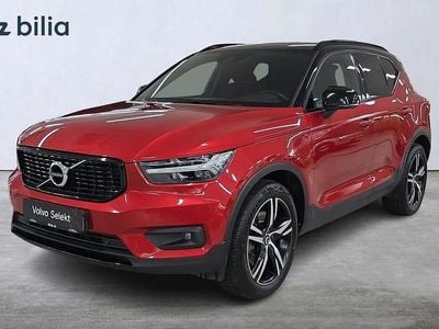 Röd Begagnad 2021 Volvo XC40 R-Design SUV | 309 000 kr (Marknadspris)