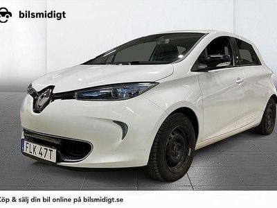 Begagnad Renault Zoe 80 kW (109 HK) 2019 Vit Halvkombi