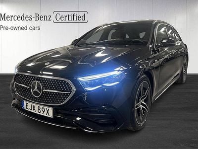 Svart Begagnad 2024 Mercedes E300 AMG Kombi | 699 000 kr (Marknadspris)