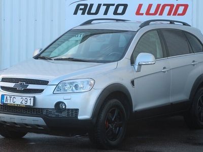 begagnad Chevrolet Captiva 2.0 TD VCDi AWD 7-sits Drag Skinn NYSERVAD