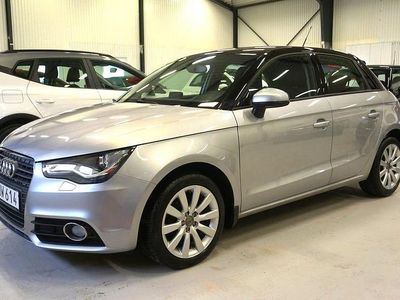 Begagnad Audi A1 Sportback Sport 86 HK (63 kW) 2014 Silvermet / helläder Halvkombi