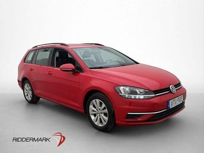 Begagnad VW Golf VII 110 HK (80 kW) 2017 Röd Kombi