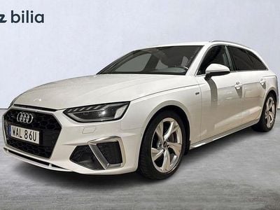 Vit Begagnad 2023 Audi A4 S-Line Kombi | 334 900 kr (Bra pris)