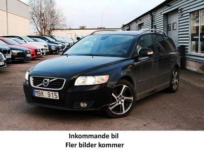 Begagnad Volvo V50 Momentum 116 HK (85 kW) 2012 Svart Kombi
