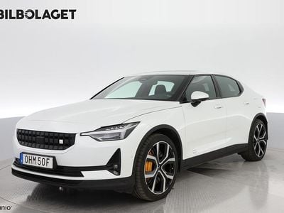 Vit Begagnad 2022 Polestar 2 Performance Halvkombi | 399 800 kr (Bra pris)