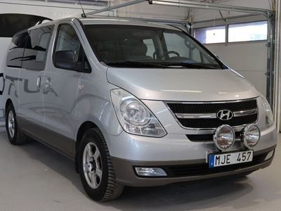 begagnad Hyundai H-1 TRAVEL 2.5 CRDI 170HK 8-SITS Ny Servad Dragkrok