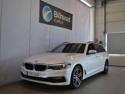 Vit Begagnad 2017 BMW 520 Sport Line Kombi | 229 000 kr (Marknadspris)