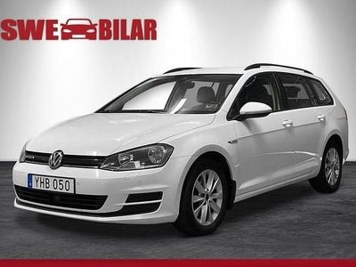 Vit Begagnad 2016 VW Golf VII Kombi | 89 900 kr (Bra pris)