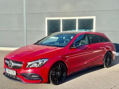 Begagnad Mercedes CLA45 AMG Shooting Brake AMG 381 HK (280 kW) 2016 Röd Kombi