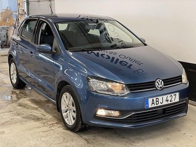 Begagnad VW Polo 90 HK (66 kW) 2016 Blue silk Halvkombi