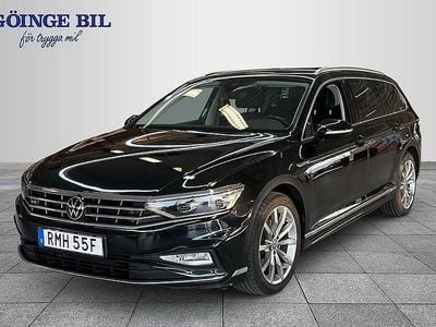Svart Begagnad 2021 VW Passat R-line Kombi | 259 000 kr (Marknadspris)