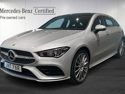 Silver Begagnad 2022 Mercedes CLA250e Shooting Brake AMG Kombi | 319 900 kr (Marknadspris)