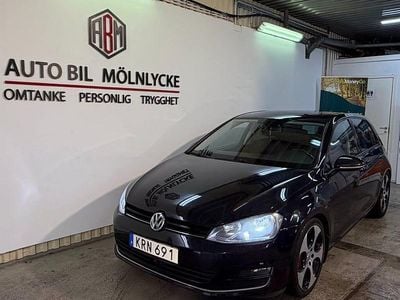 Begagnad VW Golf VII 140 HK (102 kW) 2012 Svart Halvkombi