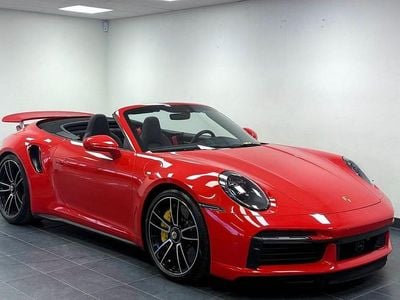 Röd Begagnad 2020 Porsche 911 Turbo S Cab | 2 395 000 kr