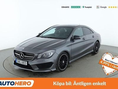 Begagnad Mercedes CLA200 AMG line 158 HK (116 kW) 2016 Grå Sportkupé