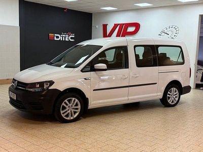 Begagnad VW Caddy Maxi Life Life 110 HK (80 kW) 2019 Vit Minibuss
