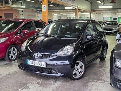 Svart Begagnad 2007 Toyota Aygo Halvkombi | 19 999 kr (Marknadspris)